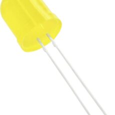 Tru Components 1577512 difuzna LED zuta okrugla 10 mm 1750 mcd 50 20 mA