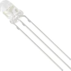 Tru Components 1577517 difuzna LED crvena, plava okrugla 5 mm 1250 mcd, 1600 mcd 35 20 mA