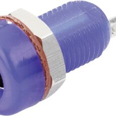 Laboratorijska uticnica, uticnica, vertikalna instalacija, precnik kontakta: 4 mm plava Tru Components TC-R1-16A plava