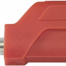Ravan konektor, pravi konektor, precnik kontakta: 4 mm, crvena Tru Components TC-R8-104 R