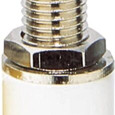 Laboratorijska uticnica, ravna uticnica, precnik kontakta: 4 mm, bela Tru Components