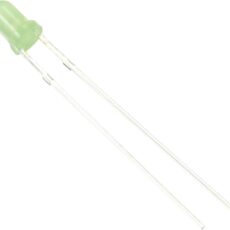 Tru Components difuzna LED zuto-zelena okrugla 3 mm 68 mcd 60 20 mA