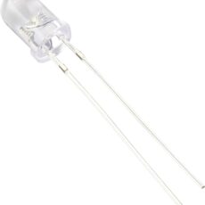 Tru Components difuzna LED bela okrugla 5 mm 18000 mcd 20 20 mA