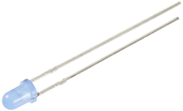 Tru Components difuzna LED plava okrugla 3 mm 750 mcd 30 12 mA 5 V
