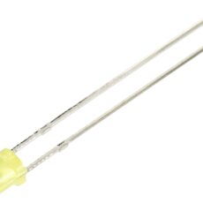 Tru Components difuzna LED zuta okrugla 3 mm 330 mcd 30 12 mA 5 V