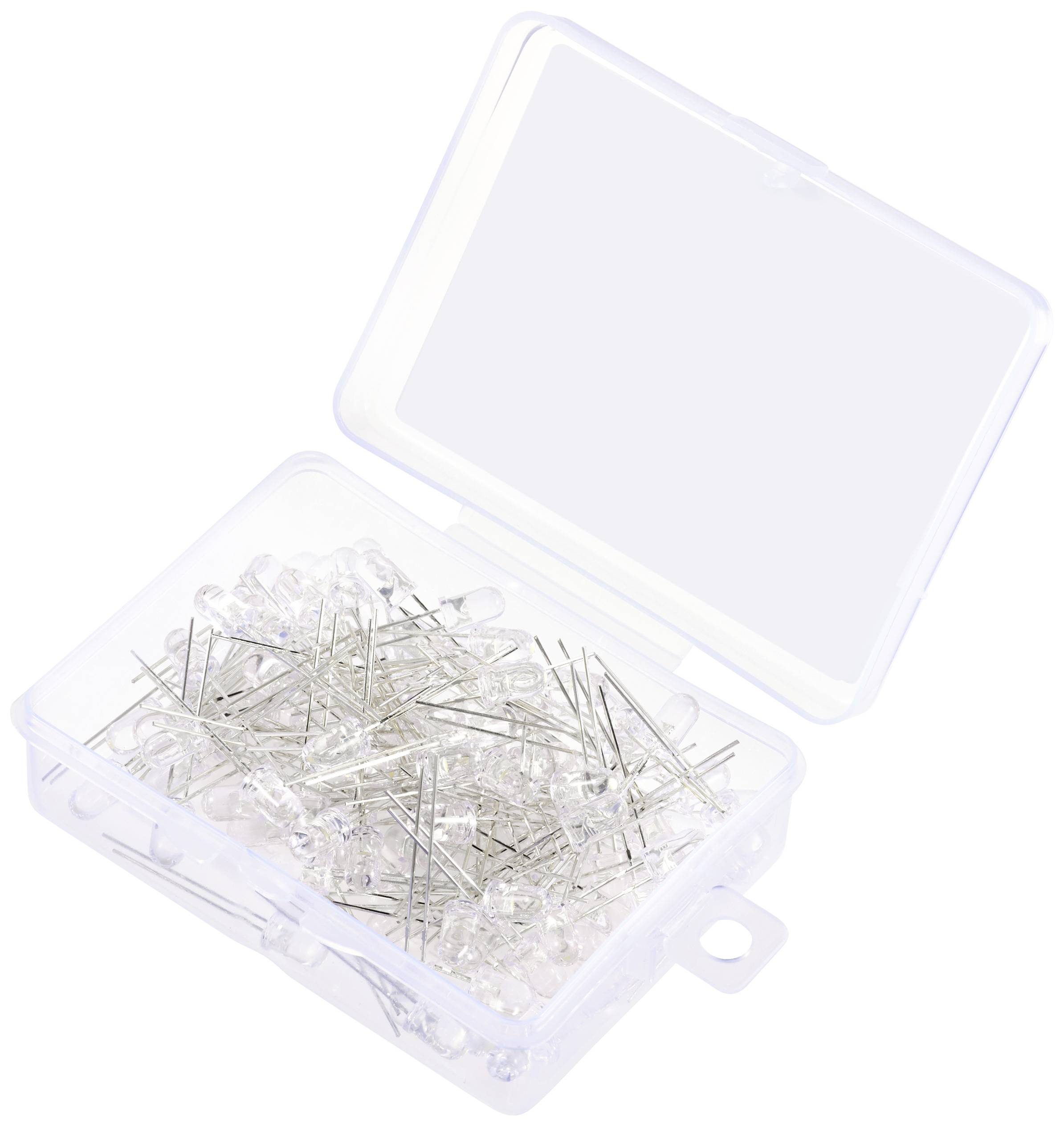 Tru Components difuzna LED neutralna bela okrugla 5 mm 19000 mcd 30 20 mA 2,7 V, 3,4 V