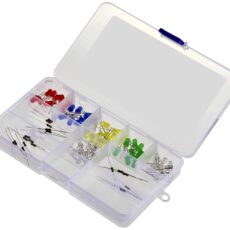 Tru Components LED komplet crvena, zuta, zelena, plava, toplo bela, hladno bela okrugla 5 mm 150 mcd, 400 mcd, 600 mcd, 800 mcd, 20000 mcd 20 mA 2 V, 3 V