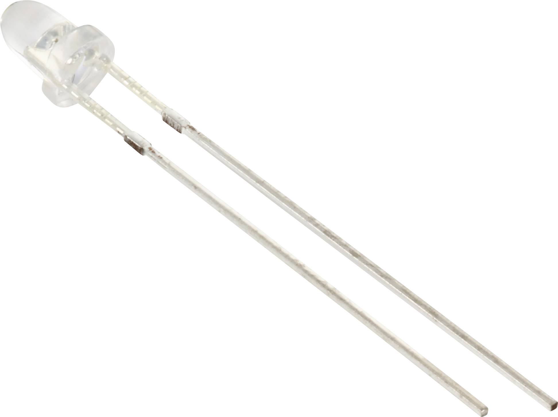 Tru Components difuzna LED hladno bela poluokrugla 3 mm 70000 mcd 15