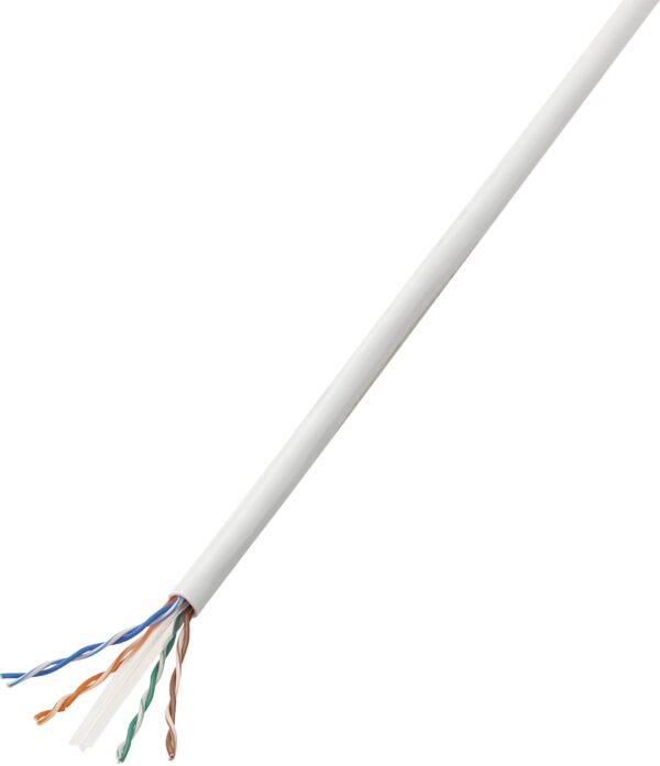 Mrezni kabl CAT 6 U/UTP 4 * 2 * 0,27 mm beli Tru Components 1567176 100 m