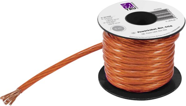 Kabl za uzemljenje 1 * 16 mm 2 crveni, providni Tru Components 1567035 5 m