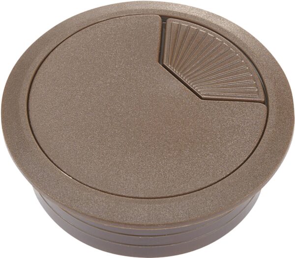 Tru Components VP50BN kablovska uvodnica na radnoj ploci ABS braon