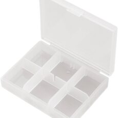 Tru Components PP06-01 kontejner za sortiranje (D * s * V) 84 * 63 * 20 mm broj fioka: 6 varijabilnih pregrada Sadrzaj, kolicina, sadrzaj jedinica kolicine po prodajnoj jedinici