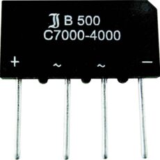 Tru Components TC-B40C7000A mosni ispravljac SIL-4 80 V 7 A jednofazni