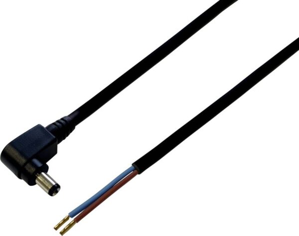 Niskonaponski prikljucni kabl, niskonaponski utikac - otvoreni kraj 5,5 mm 2,1 mm Tru Components 2 m