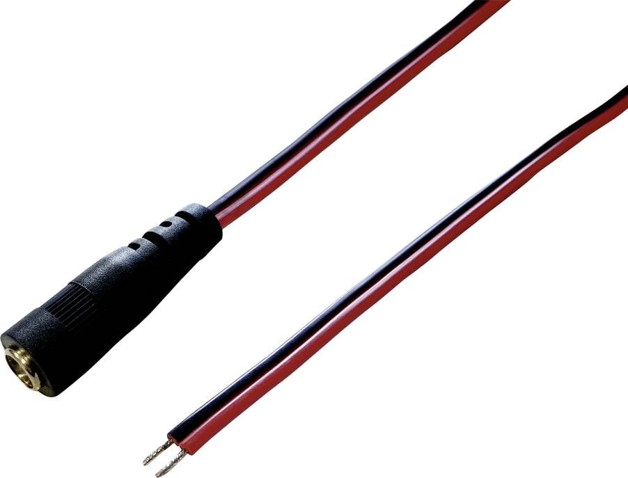 Tru Components TC-2511237 niskonaponski prikljucni kabl niskonaponski zenski konektor - slobodni kraj 2,10 mm 0,50 m