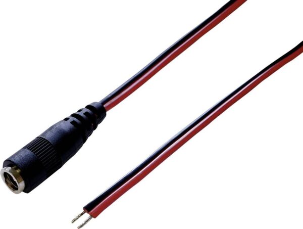 Tru Components TC-2511241 niskonaponski prikljucni kabl niskonaponski zenski konektor - slobodni kraj 2,50 mm 0,50 m