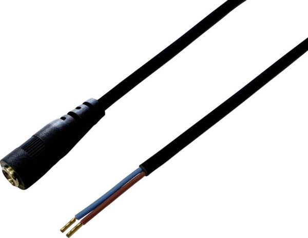 Tru Components TC-2511303 niskonaponski prikljucni kabl niskonaponski zenski konektor - slobodni kraj 5,50 mm 2,10 mm 0,50 m