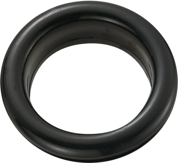 Tru Components TC-GEKR-2621203 caura za kablove otvorena Stezaljka fi (maks.) 20,8 mm cvrstoca ploce (maks.) 2,4 mm PVC crna 100 kom
