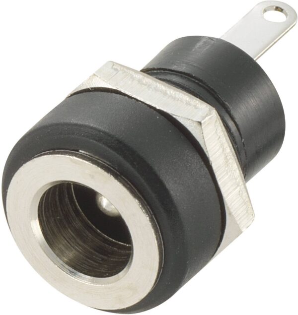 Tru Components niskonaponski konektor, uticnica, vertikalna montaza 4,9 mm 1,65 mm