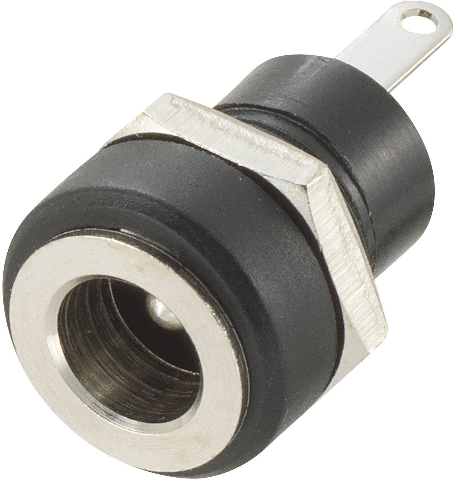 Tru Components niskonaponski konektor, uticnica, vertikalna montaza 4,9 mm 1,65 mm