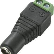 Niskonaponski konektor, ravna uticnica 5,5 mm 5,5 mm 2,5 mm Tru Components DC-13F