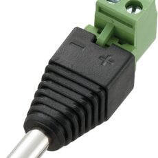 Tru Components DC-11M-VT niskonaponski konektor ravni muski konektor 5,5 mm 2,5 mm