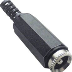 Tru Components niskonaponski konektor ravni zenski konektor 3,5 mm 1,3 mm