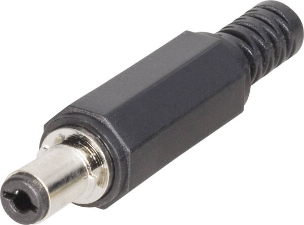 Tru Components niskonaponski konektor ravni muski konektor 5,5 mm 2,1 mm