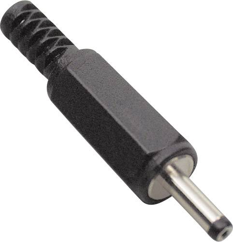 Tru Components niskonaponski konektor ravni muski konektor 2,4 mm 0,7 mm