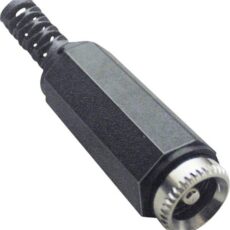 Tru Components niskonaponski konektor, ravna uticnica 5,5 mm 2,5 mm 100 komada