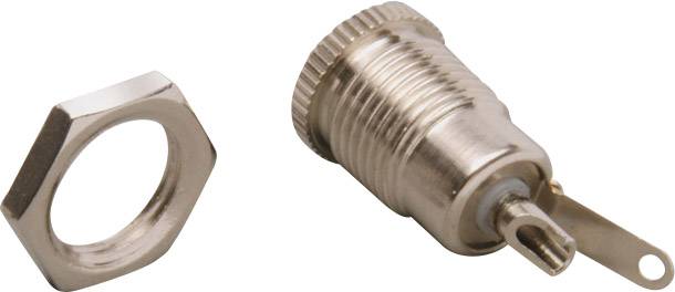 Tru Components niskonaponski konektor zenski konektor za ugradnju, vertikalni 5,7 mm 2,1 mm 50 kom