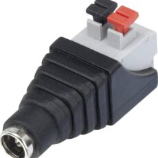 Tru Components KT-DC2.1F niskostrujni konektor ravni zenski konektor 5,5 mm 5,5 mm 2,1 mm