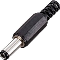 Tru Components niskonaponski konektor ravni muski konektor 5,5 mm 2,5 mm Bulk