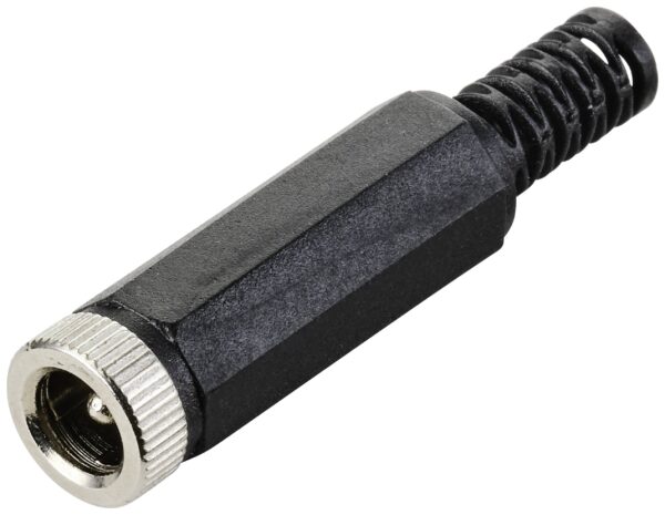 Tru Components niskostrujni konektor ravni zenski konektor 5,5 mm 2,1 mm