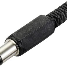 Tru Components niskonaponski konektor ravni muski konektor 5,5 mm 2,1 mm