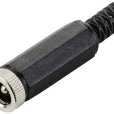 Tru Components niskostrujni konektor ravni zenski konektor 6,0 mm 2,5 mm