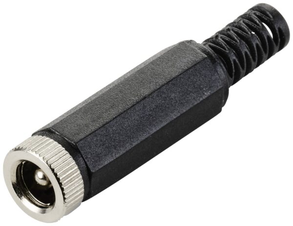Tru Components niskostrujni konektor ravni zenski konektor 6,0 mm 2,5 mm