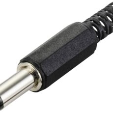 Tru Components niskostrujni konektor ravni muski konektor 5,5 mm 2,1 mm