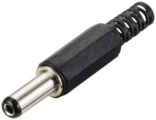 Tru Components niskostrujni konektor ravni muski konektor 5,5 mm 2,1 mm