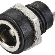 Tru Components niskostrujni konektor zenski konektor za ugradnju, vertikalni 5,7 mm 2,1 mm