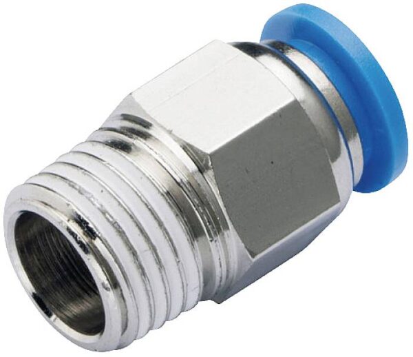 Tru Components pravi konektor PC6-02 Precnik cevi: 6 mm Velicina navoja: R1/4