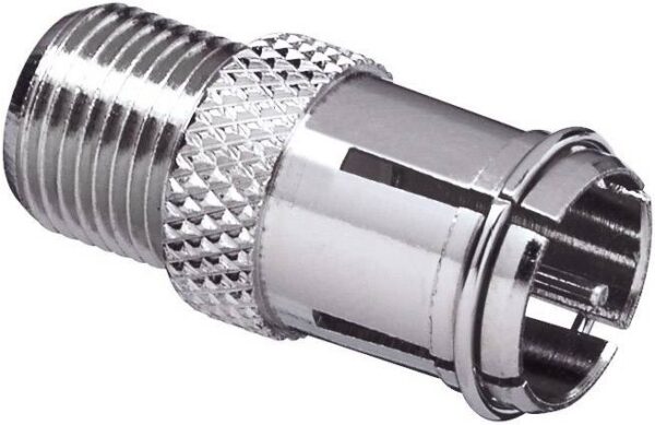 Tru Components TC-2520002 F-Kuick-F-adapter set Prikljucci: F-brzi utikac, F-uticnica 100 kom