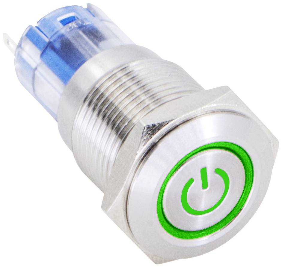 Dugme 48 V/DC 2 A 1 * ukljuceno/(ukljuceno) Tru Components LAS2GKF-11ET/G/12V/S/P IP65 dugme