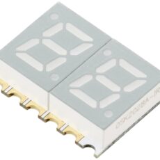 Tru Components SMD LED zuto zeleno 6 mcd Dvocifreni displej