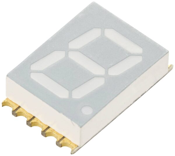 Tru Components SMD LED crvena 9 mcd Jednocifreni displej