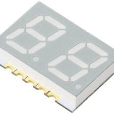 Tru Components SMD LED zuto zeleno 9 mcd Dvocifreni displej