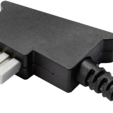 ugaoni muski konektor GM02N crni Tru Components