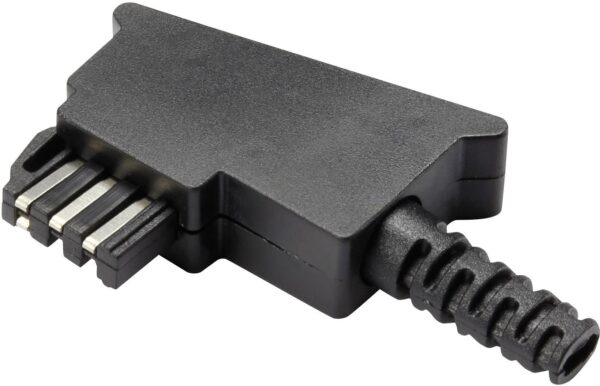 ugaoni muski konektor GM02F crni Tru Components