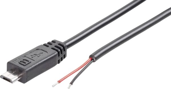 Ravni muski konektor Micro USB-B utikac TC-2524000 Tru Components100 kom