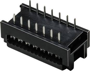 PCB uticni konektor 1580861 ukupno kom polovina 14. veka redovi 2 Tru Components